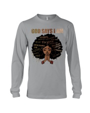 God say I am Long Sleeve Tee tile