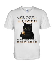 Get over it V-Neck T-Shirt tile