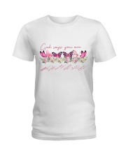 God say you are Ladies T-Shirt tile
