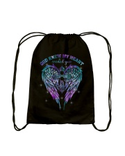 God knew my heart needed you Drawstring Bag tile