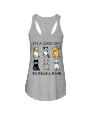 It's a good day to wear a mask Ladies Flowy Tank tile