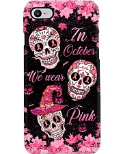 In october we wear pink Phone Case i-phone-8-case