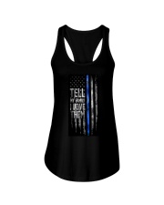 Tell my family I love them Ladies Flowy Tank tile