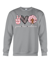 Peace love melanin Crewneck Sweatshirt tile