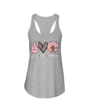 Peace love melanin Ladies Flowy Tank tile
