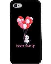 Never give up Phone Case tile