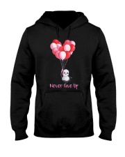 Never give up Hooded Sweatshirt tile