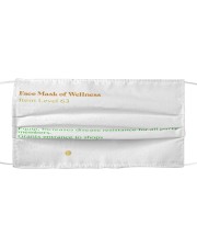 face mask of wellness face mask Cloth face mask front