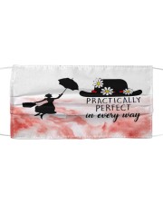 practically perfect in every way Cloth face mask front