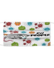 raccon ew people face mask Cloth face mask front