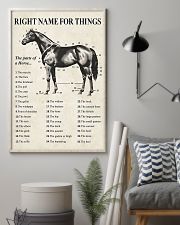 Right name for things horse poster 11x17 Poster lifestyle-poster-1