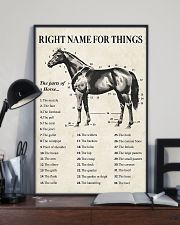 Right name for things horse poster 11x17 Poster lifestyle-poster-2