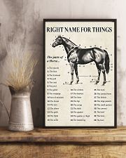 Right name for things horse poster 11x17 Poster lifestyle-poster-3