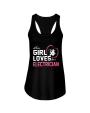 Loves Her Electrician Ladies Flowy Tank thumbnail