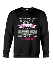 SUPER CUTE A GAMING MOM Crewneck Sweatshirt thumbnail