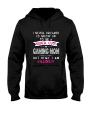 SUPER CUTE A GAMING MOM Hooded Sweatshirt thumbnail