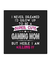 SUPER CUTE A GAMING MOM Square Coaster thumbnail