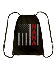 American Nana Flag Drawstring Bag thumbnail