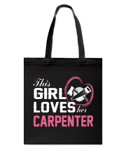 Loves Her Carpenter Tote Bag thumbnail