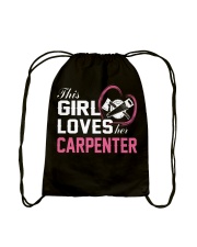Loves Her Carpenter Drawstring Bag back