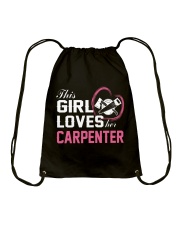 Loves Her Carpenter Drawstring Bag front