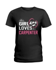 Loves Her Carpenter Ladies T-Shirt thumbnail