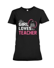 Loves Her Teacher Premium Fit Ladies Tee thumbnail