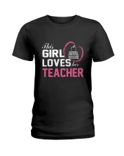 Loves Her Teacher Ladies T-Shirt thumbnail