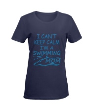 I'M A SWIMMING MOM Ladies T-Shirt women-premium-crewneck-shirt-front