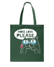 More love please Tote Bag thumbnail