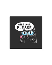 More love please Square Magnet thumbnail