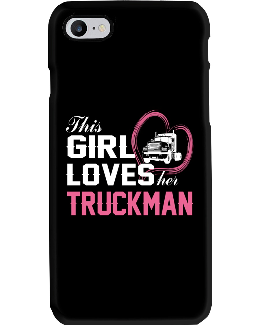 Loves Her Truckman Phone Case