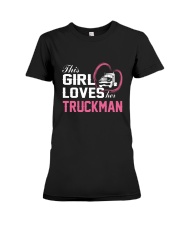 Loves Her Truckman Premium Fit Ladies Tee thumbnail
