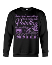 Painting Sister Crewneck Sweatshirt thumbnail
