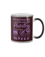 Painting Sister Color Changing Mug thumbnail