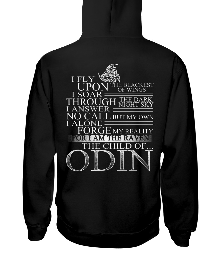 Viking Shirt : Childrend Of Odin Hooded Sweatshirt