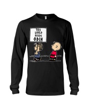 This World Needs Odin - Viking Shirt Long Sleeve Tee thumbnail