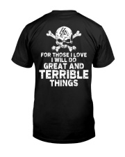I Will Do Great And Terrible Things - Viking Shirt Classic T-Shirt thumbnail