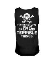 I Will Do Great And Terrible Things - Viking Shirt Unisex Tank thumbnail
