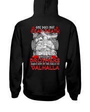BROTHERS VALHALLA - VIKING T-SHIRTS Hooded Sweatshirt back