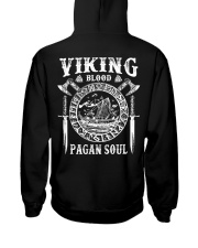 Viking Shirt - Viking Blood Hooded Sweatshirt back