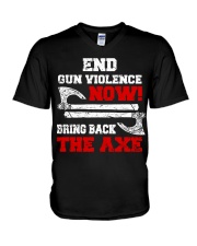 End Gun Violence Now - Viking Shirt V-Neck T-Shirt thumbnail