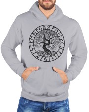 Tree Of Life - Yggdrasil Shirt - Viking Shirts Hooded Sweatshirt custom-hoodie-sweatshirt-lifestyle-front-168