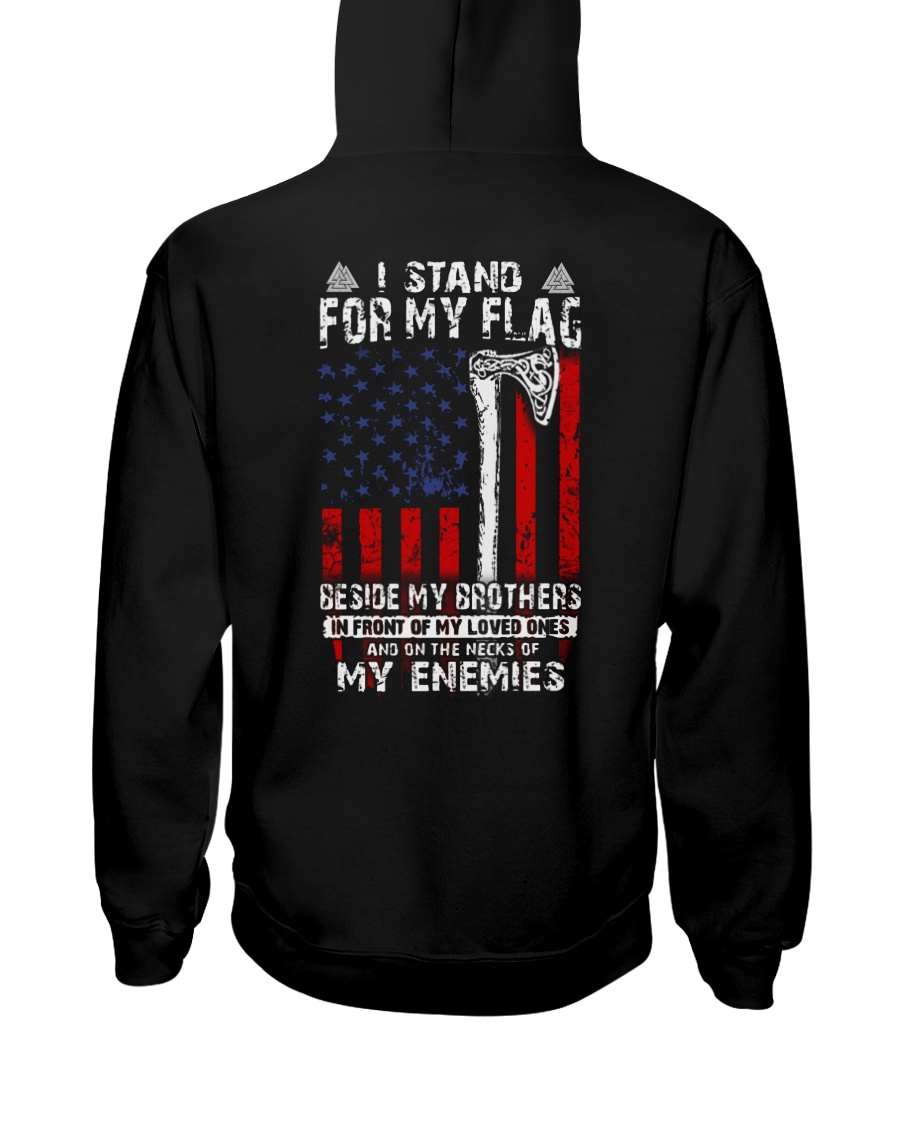 FOR MY FLAG - VIKING T-SHIRTS Hooded Sweatshirt