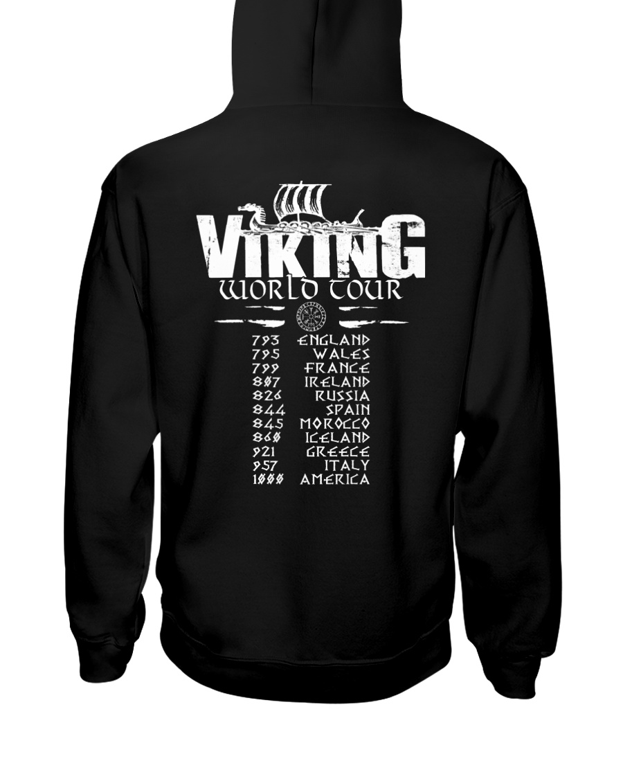 Viking World Tour - Viking Shirt Hooded Sweatshirt