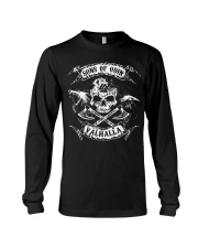 Viking Shirt - Sons of Odin Raven Wolf Long Sleeve Tee thumbnail