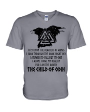 Viking Shirt - The Child Of Odin V-Neck T-Shirt thumbnail
