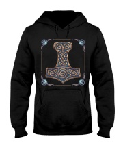 Viking Shirt : Viking Thor's Hammer Hooded Sweatshirt thumbnail