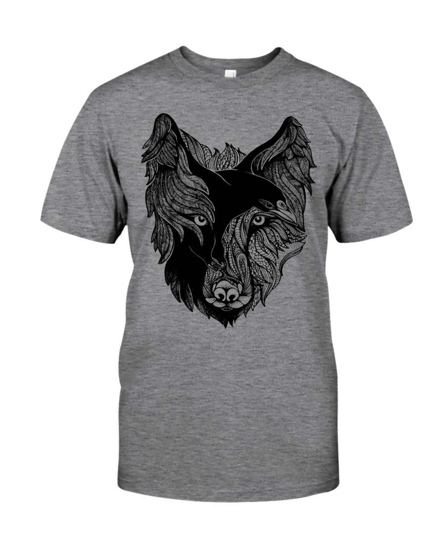 Raven And Wolf Viking - Viking Shirt Classic T-Shirt