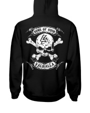 Sons Of Odin Valhalla - Viking Shirt Hooded Sweatshirt back